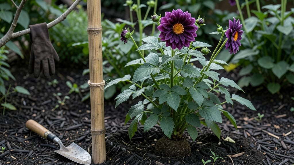 How to Grow Tall Dahlias: Towering Blooms With Sturdy Stakes & Soil Secrets