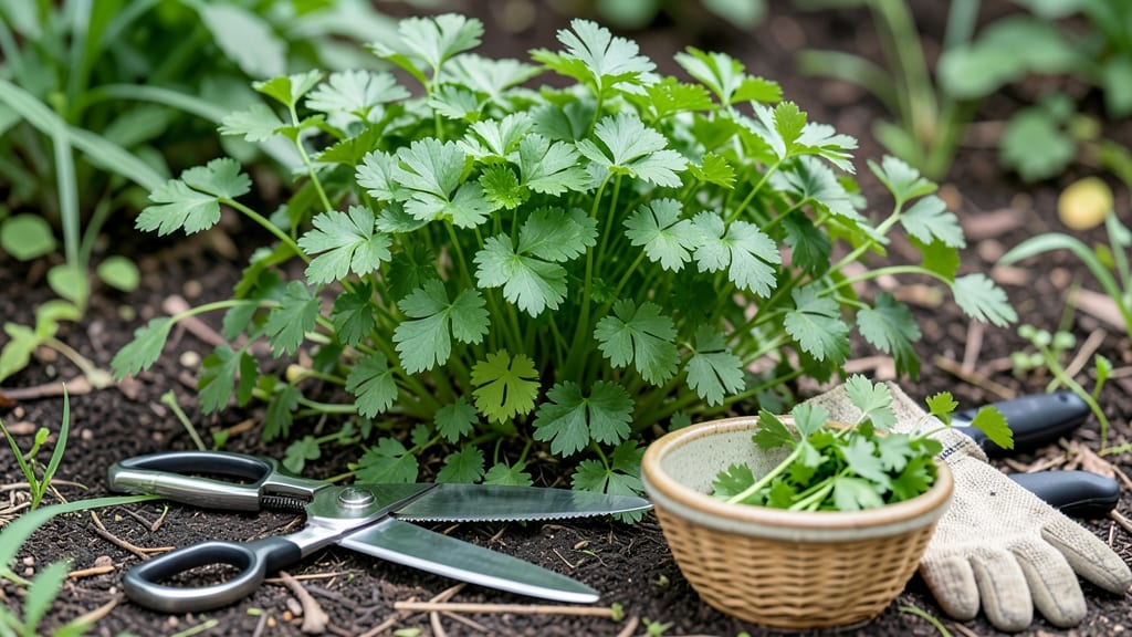 How to Harvest Flat Leaf Parsley: When Stems Reach 6 Inches for Maximum Flavor