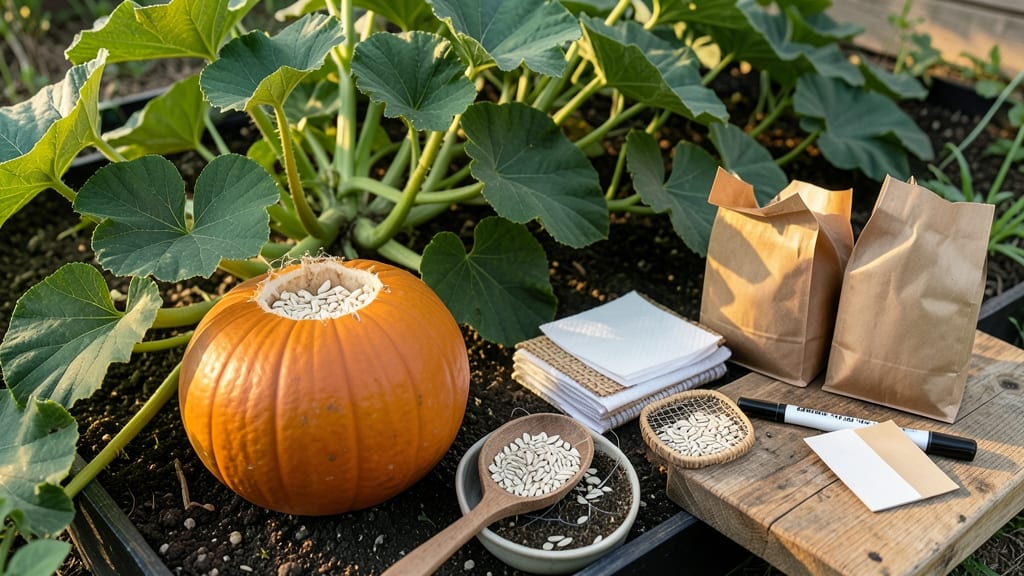 How to Keep Pumpkin Seeds to Plant Next Year: Dry and Store for Stronger Sprouts