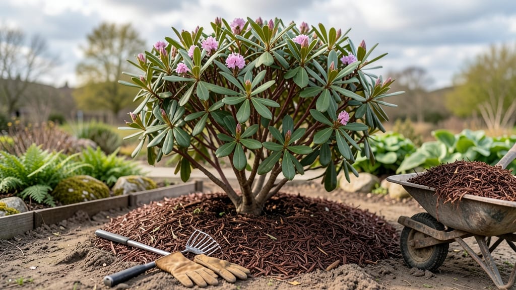 How to Mulch Around Bushes: Layered Protection for Root Health and Weed Control