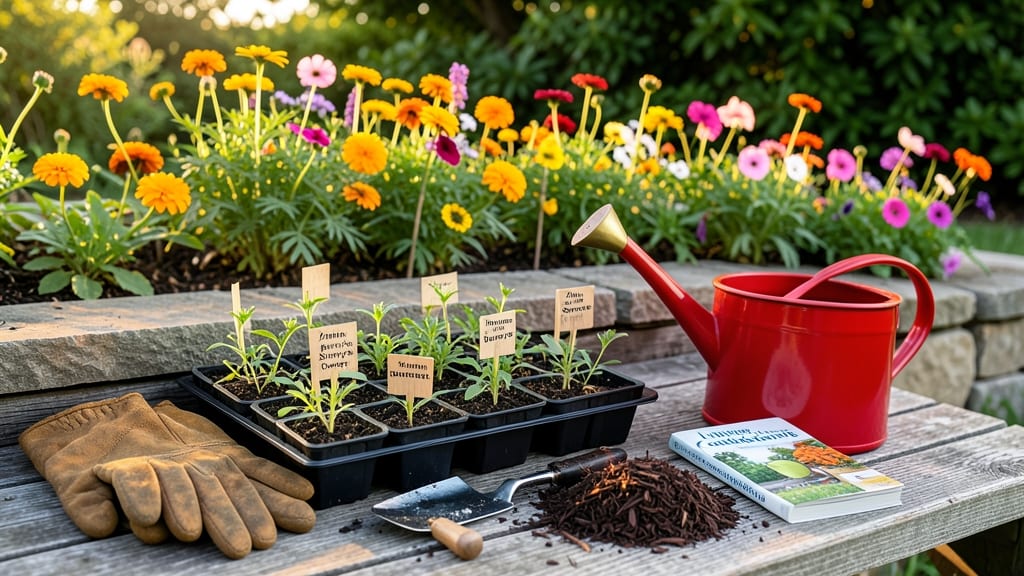 How to Grow a Flower Garden for Beginners: Sunny Spots and Simple Steps