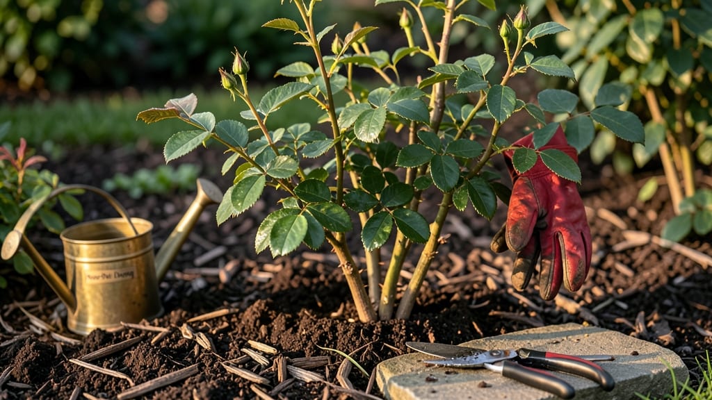 How to Bring Back a Dead Rose Bush: Root Pruning Trick for New Growth