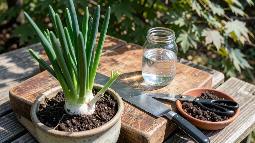 How to Cut Green Onions to Regrow: Trim for Regrowth Without Losing Flavor