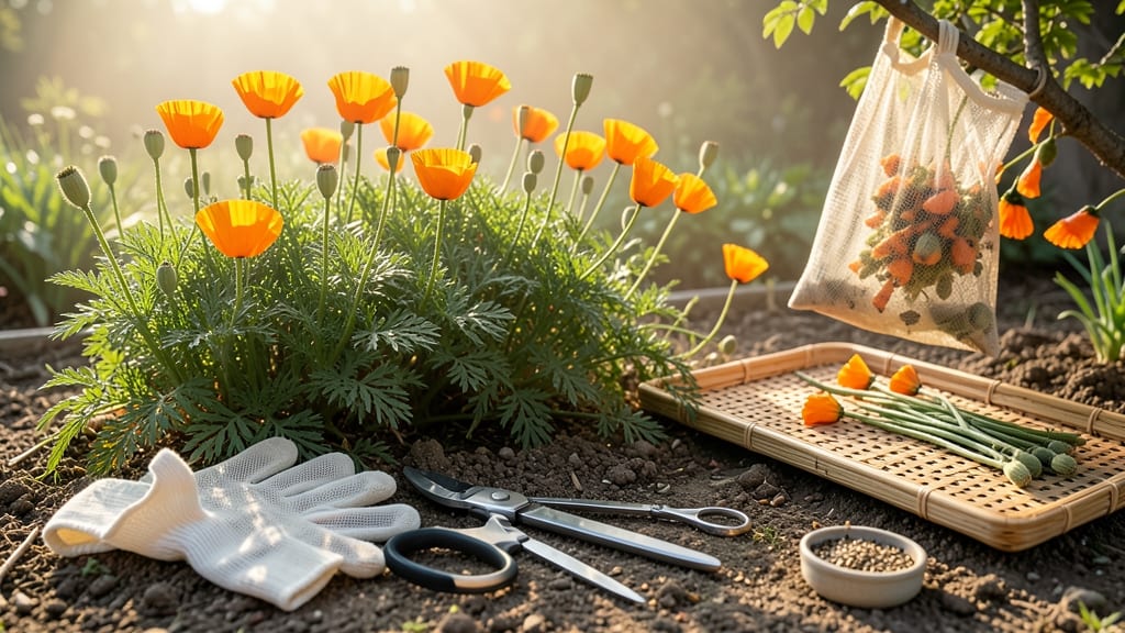 How to Harvest Poppies: When Seed Pods Crack & Collecting Tips