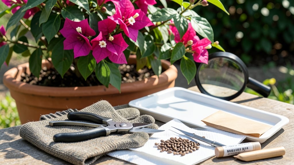 How to Collect Bougainvillea Seeds: Pod-Ripening Tricks for Viable Germination