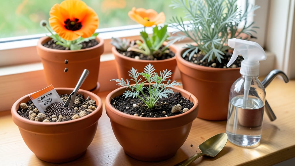 How to Grow Poppy Seeds in Pots: Sun-Kissed Blooms in Small Spaces