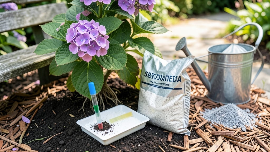 How to Make Hydrangeas Purple Naturally: Vinegar Soak Trick for Vibrant Blooms