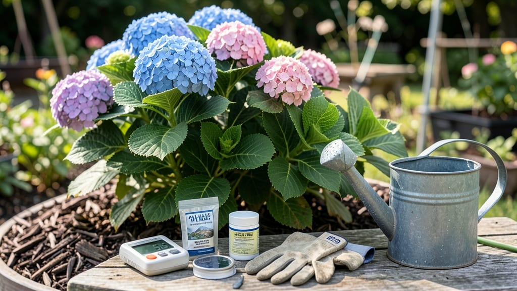 How to Change the Color of Hydrangea Flowers: Soil pH Secrets for Blue, Pink, or Purple Blooms
