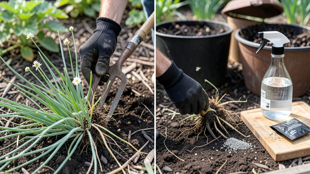How to Get Rid of Yard Onions: Neem Oil Barrier That Smothers Regrowth Naturally