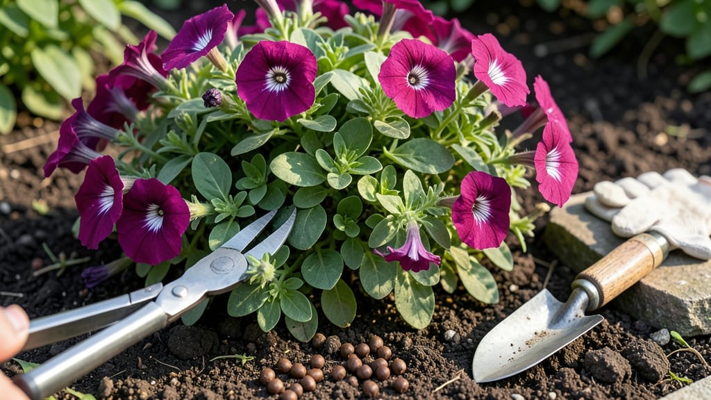 How to Keep Petunias Bushy: Prune for Fullness and Prevent Leggy Stems