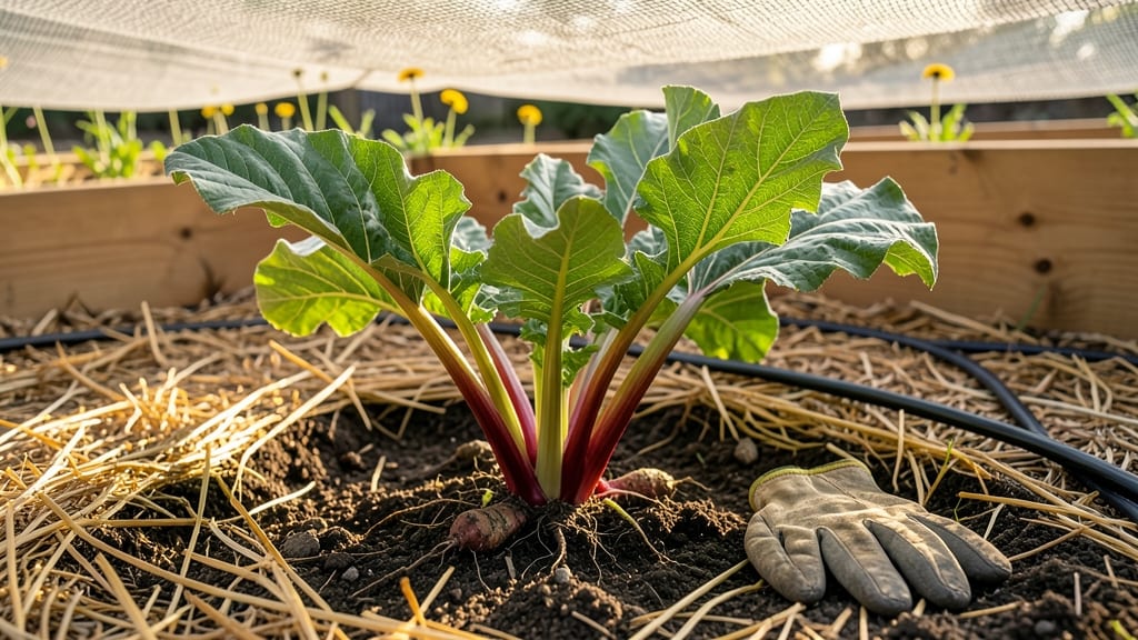 How to Grow Rhubarb in the South: Heat-Resistant Varieties for Year-Round Harvests