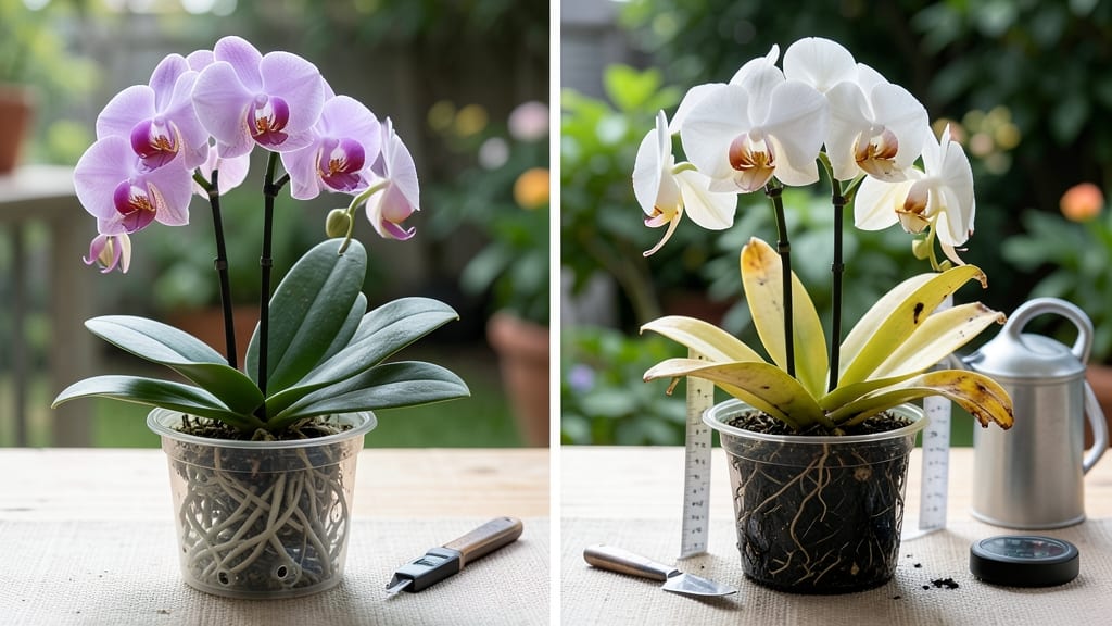 How to Know If Orchid Is Overwatered: Yellow Leaves and Root Rot Revealed