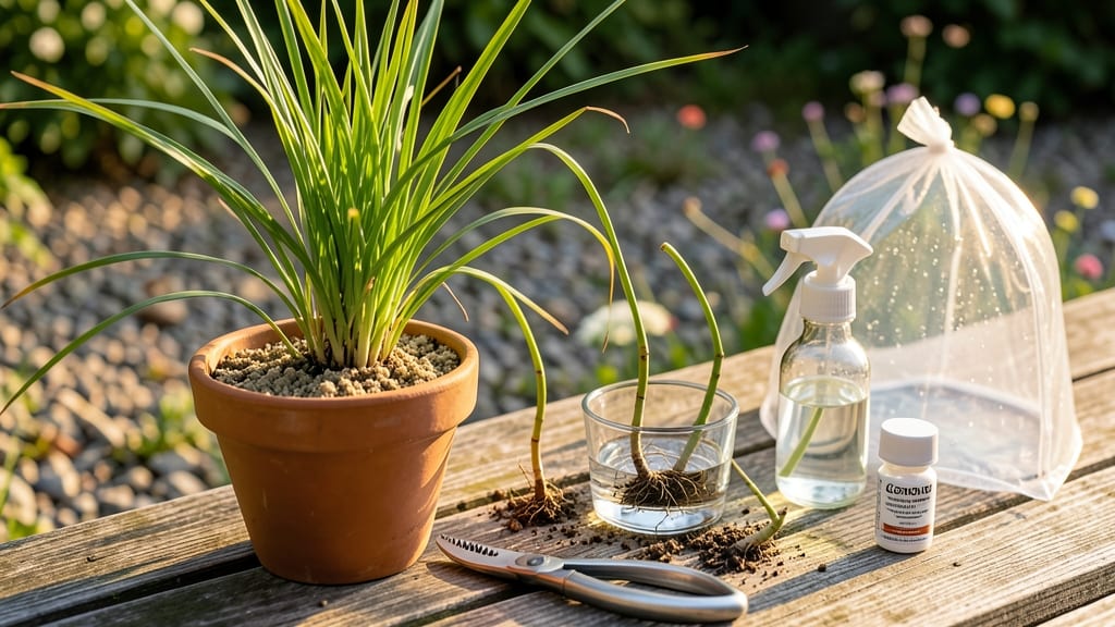How to Grow Citronella From Cuttings: Root in Water, Then Soil for Fast Establishment