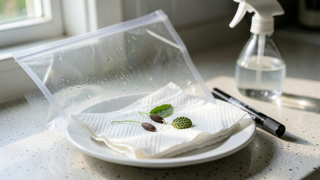 How to Germinate Seeds in a Bag: Speed-Sprouting Trick for Fast Growth