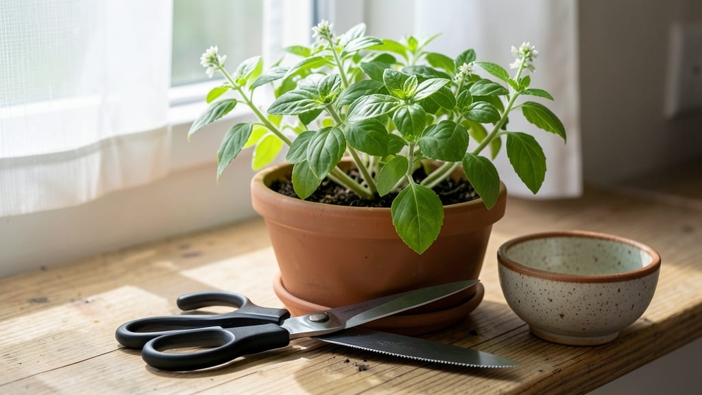 How to Harvest Lemon Basil: Cut-and-Come-Again Method for Fresh Leaves