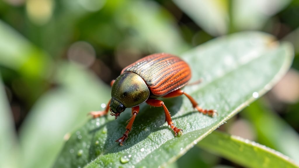 How to Get Rid of Lily Leaf Beetles: Neem Oil Barrier That Smothers Eggs and Larvae