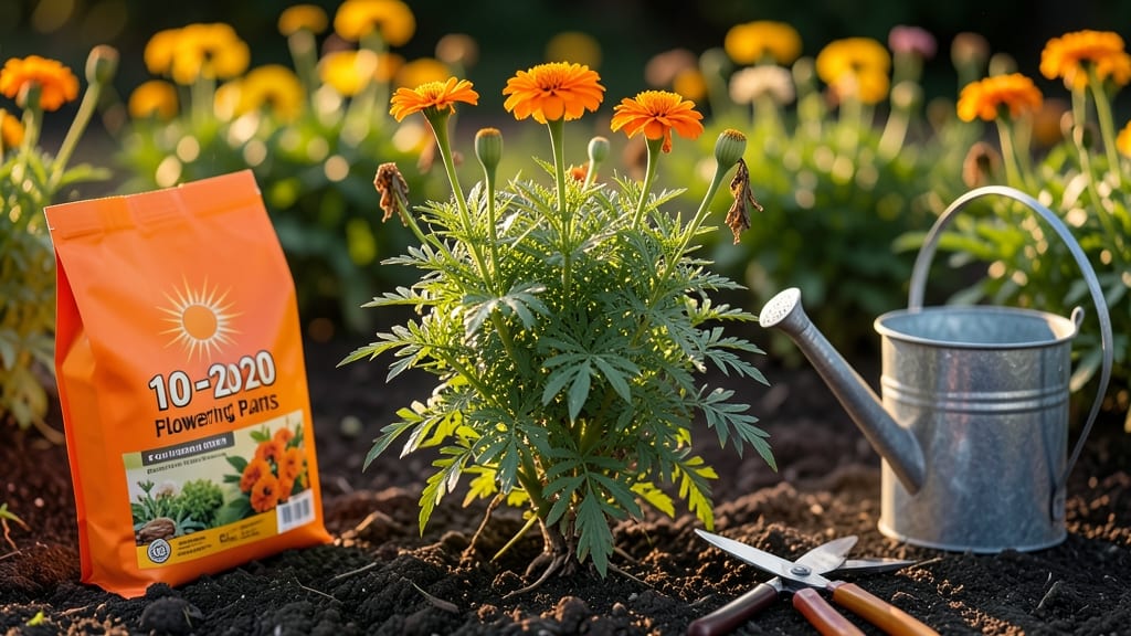 How to Get Marigolds to Bloom: Prune for Bushier Growth and Stop Stretching Tall