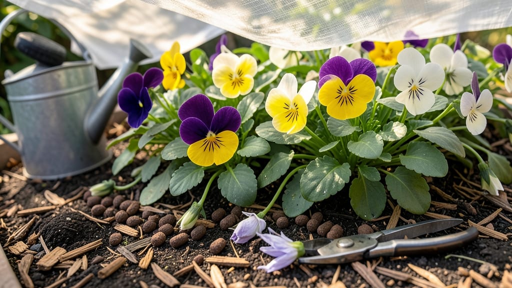 How to Keep Pansies Flowering: Deadhead and Feed for Nonstop Color
