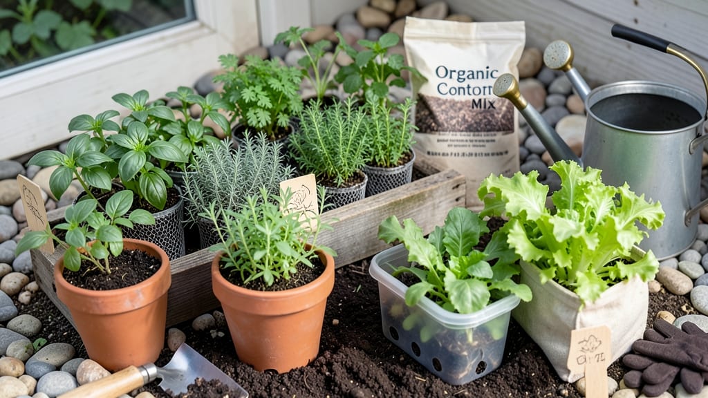How To Build A Container Garden: Space-Saving Secrets for Thriving Plants
