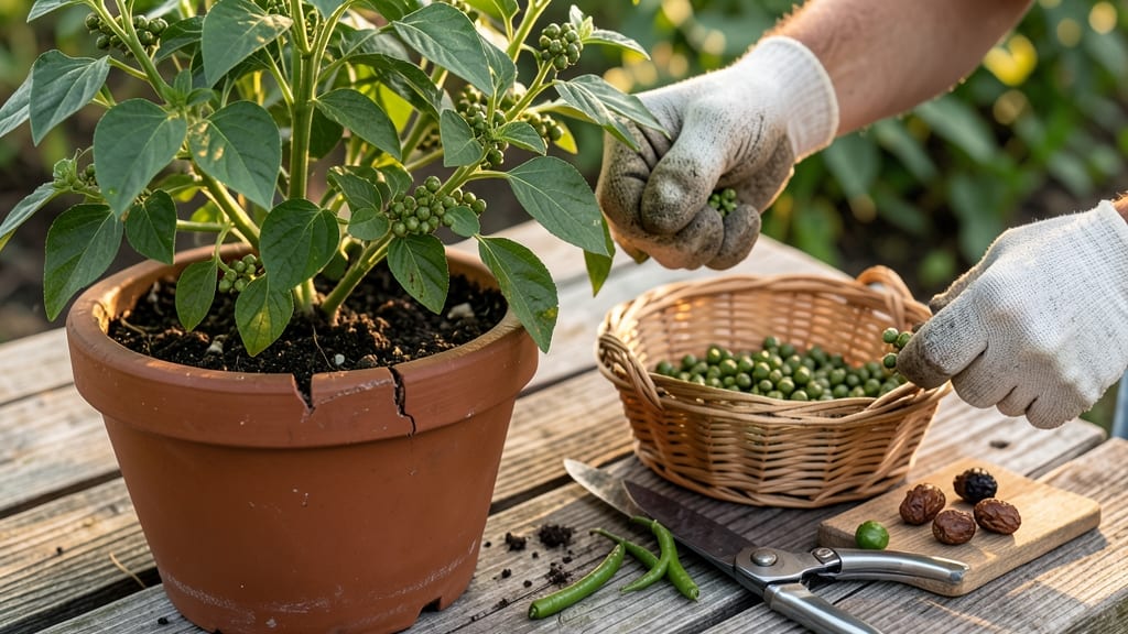 How to Harvest Peppercorns: When Pods Crack & Flavor Peaks Perfectly