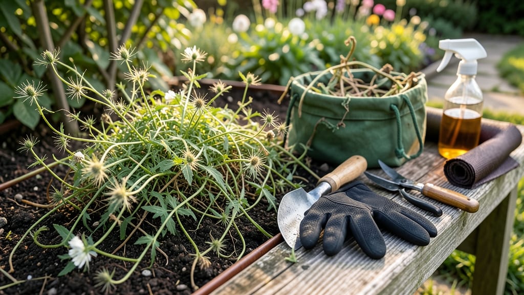How to Get Rid of Galium Aparine: Pull, Smother, Repeat for Good