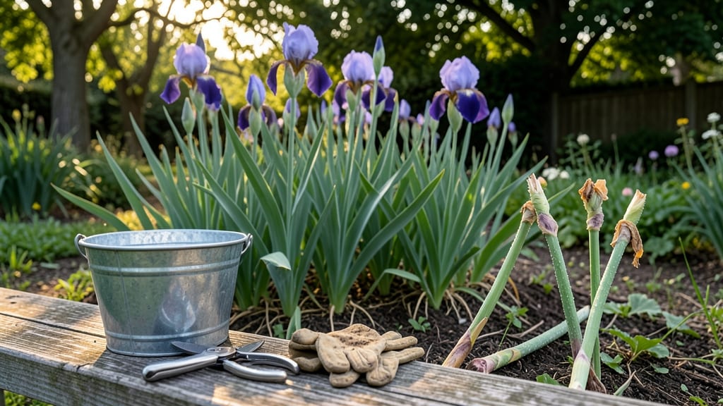 How to Deadhead Bearded Irises: Revitalize Stems for Bold, Repeat Blooms