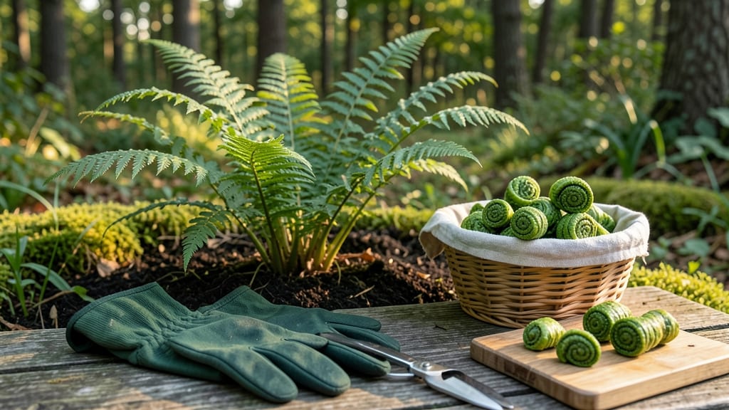 How to Grow Fiddleheads: Year-Round Harvest With Proper Timing