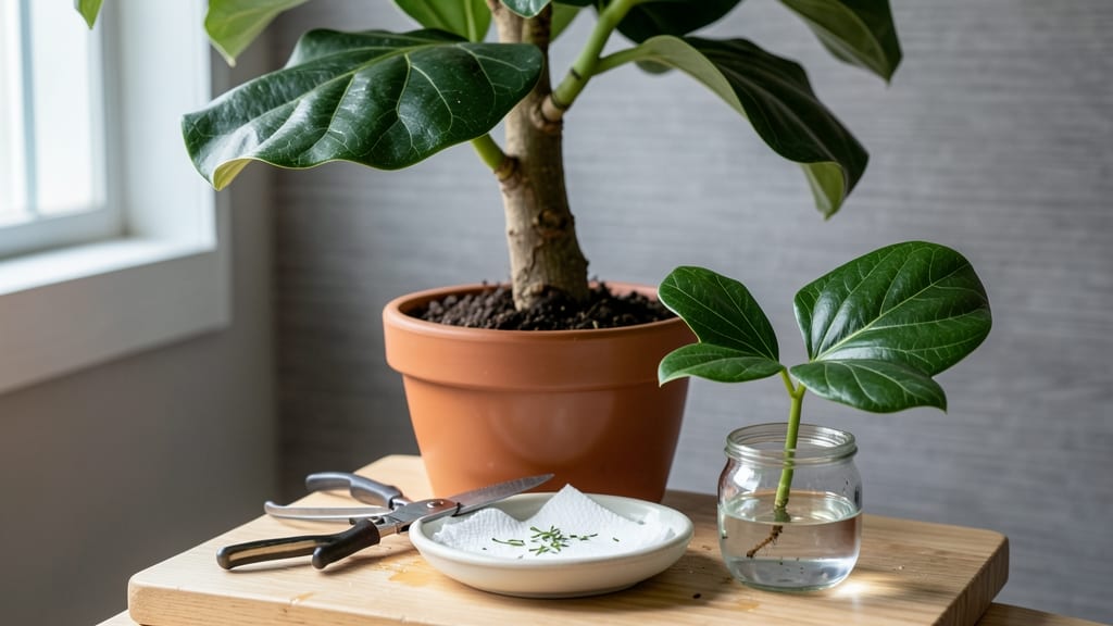 How to Cut a Fiddle Leaf Fig Plant: Prune for Bushier Growth and Healthier Leaves