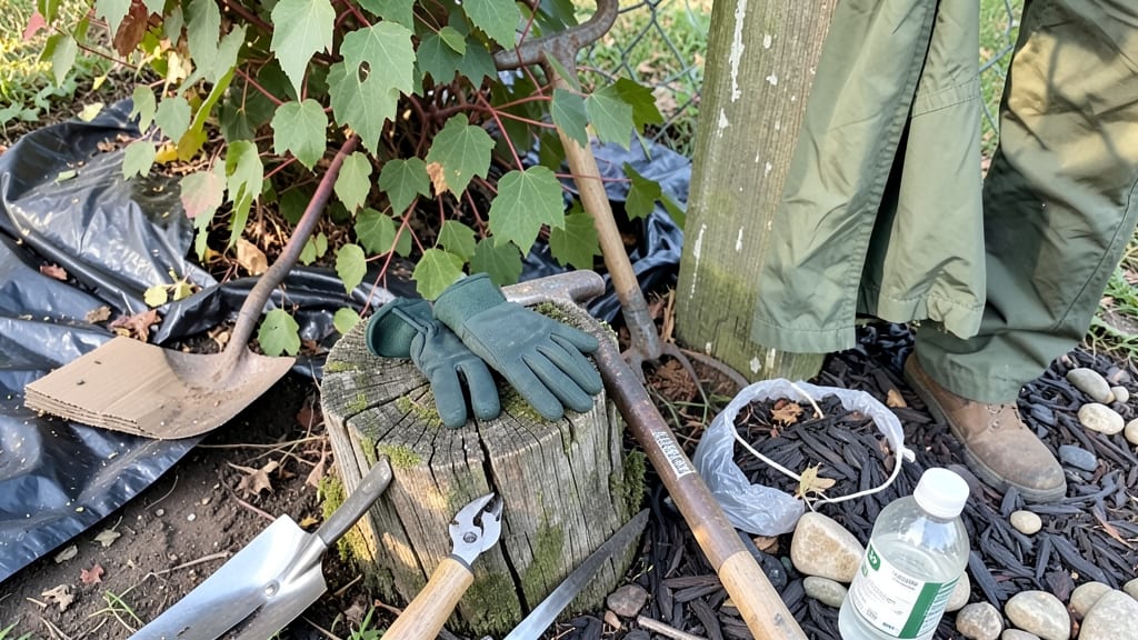 How to Get Rid of Poison Ivy Plants Without Chemicals: Scrub, Smother, and Suffocate Naturally