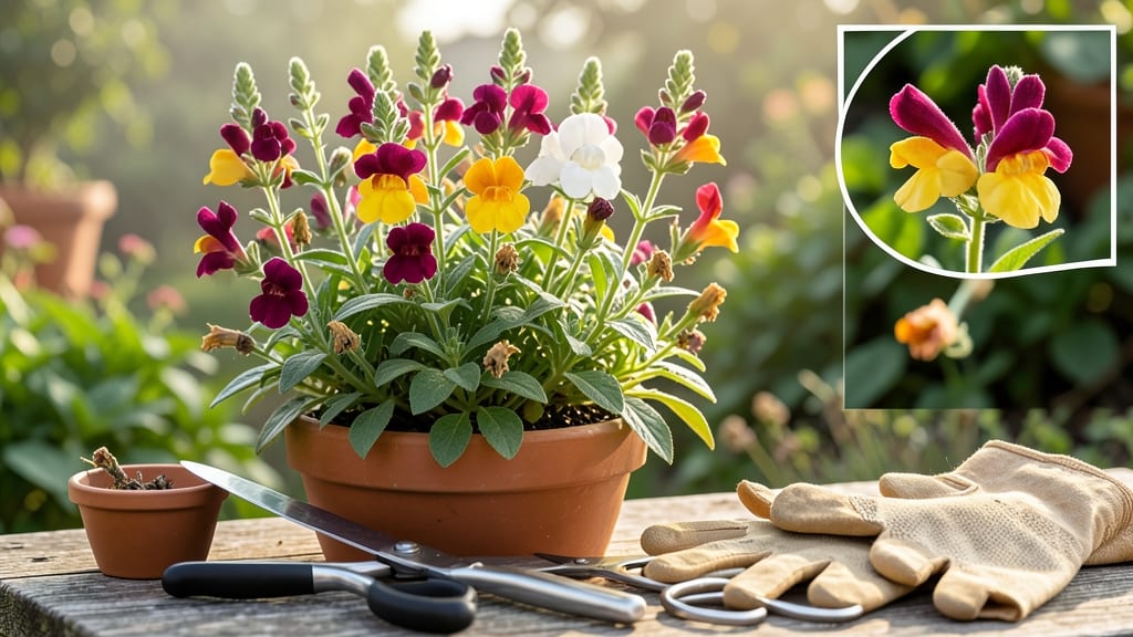 How to Deadhead Snapdragons in Pots: Prune for Bushier Blooms Without Stress