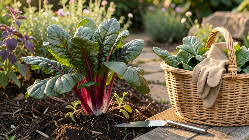 How to Harvest Chard So It Keeps Growing: Cut-and-Come-Again Method for Nonstop Growth