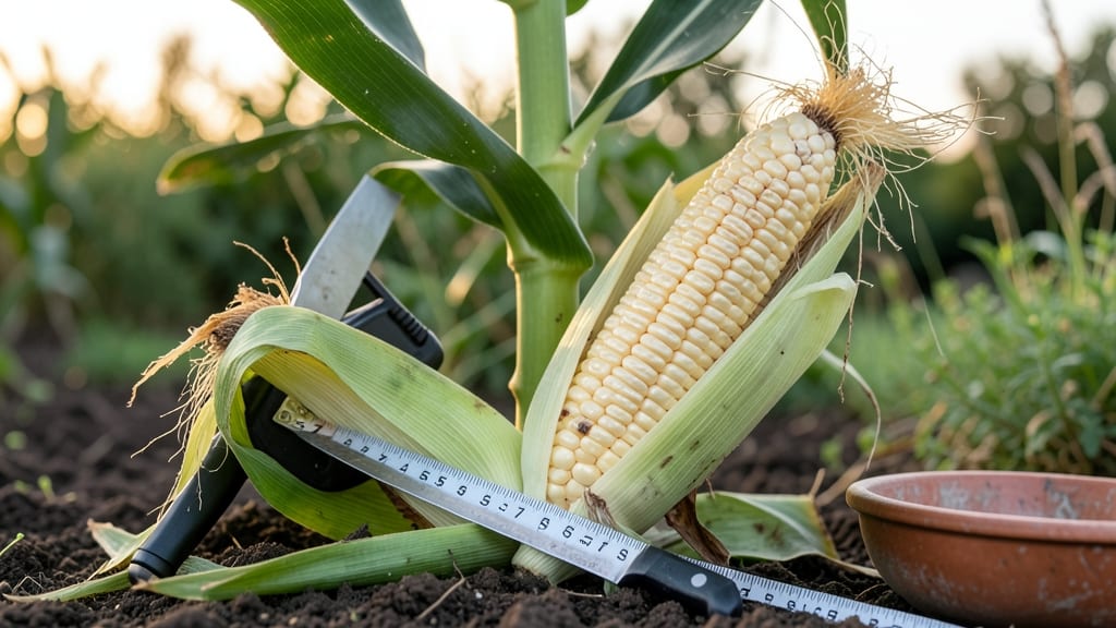 How to Know When Sweet Corn Is Ready: Silk Color Shift & Kernel Plumpness Test