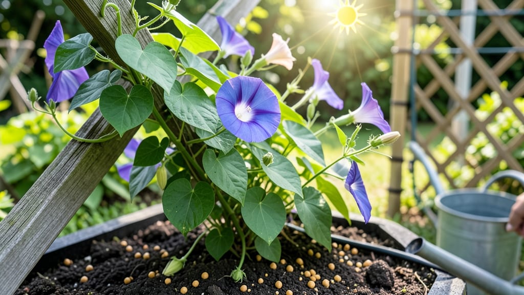 How to Make Morning Glories Bloom: Sunlight Secrets for Towering, Fragrant Displays