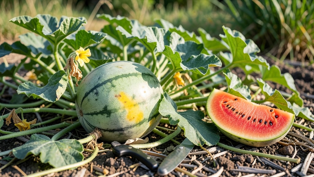 How to Know When to Pick Watermelon from Garden: 3 Field-Tested Signs for Sweetness