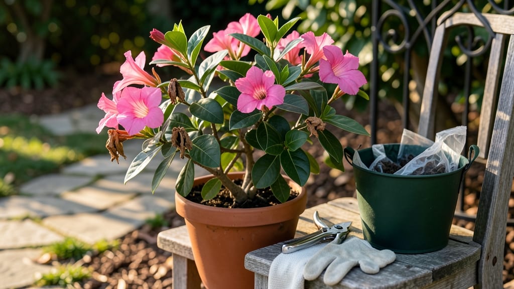 How To Deadhead Mandevilla: Prune For Nonstop Summer Blooms